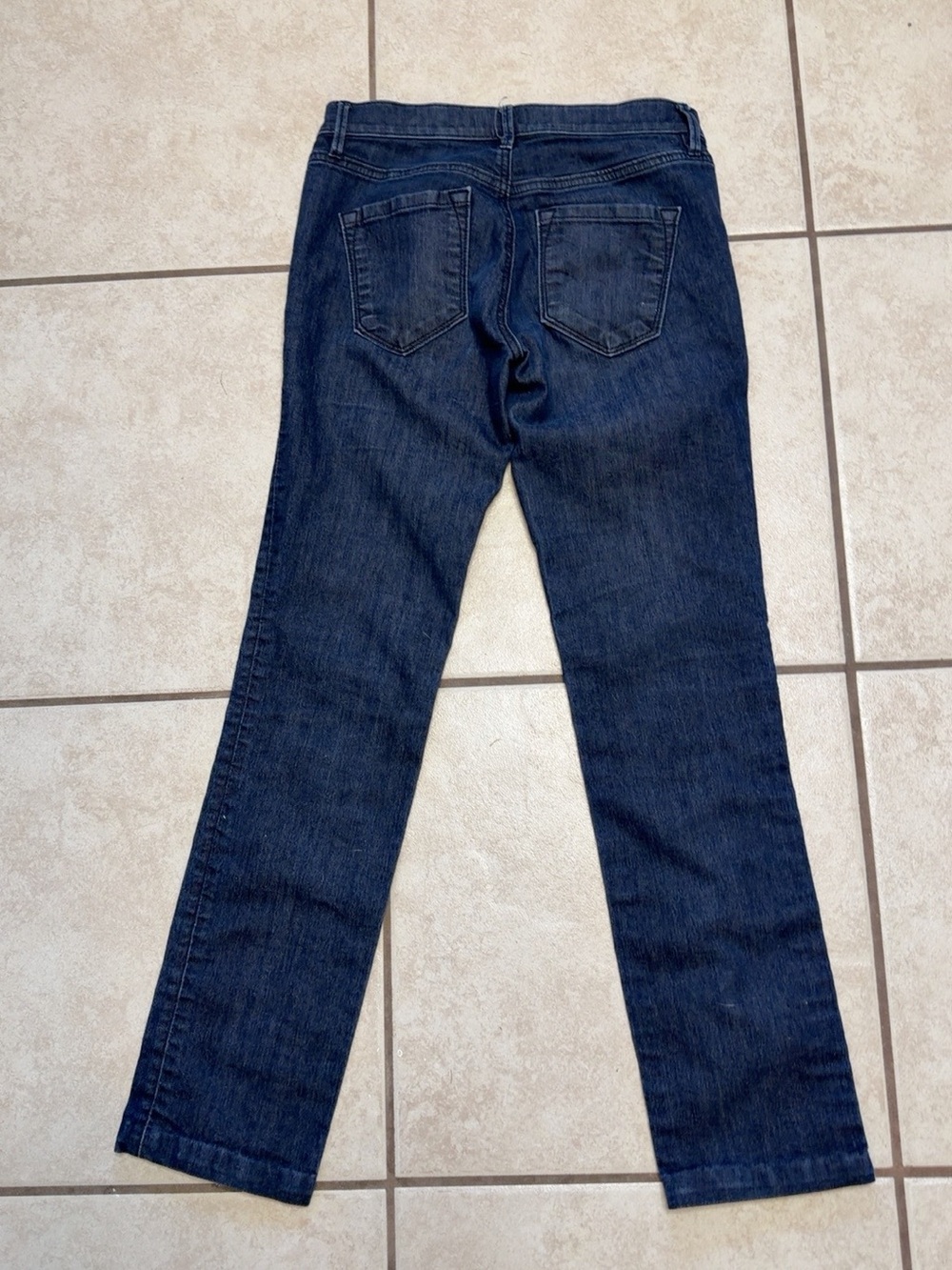 LOFT Modern Straight Dark Wash Jeans Size 26/2 - Picture 6 of 6